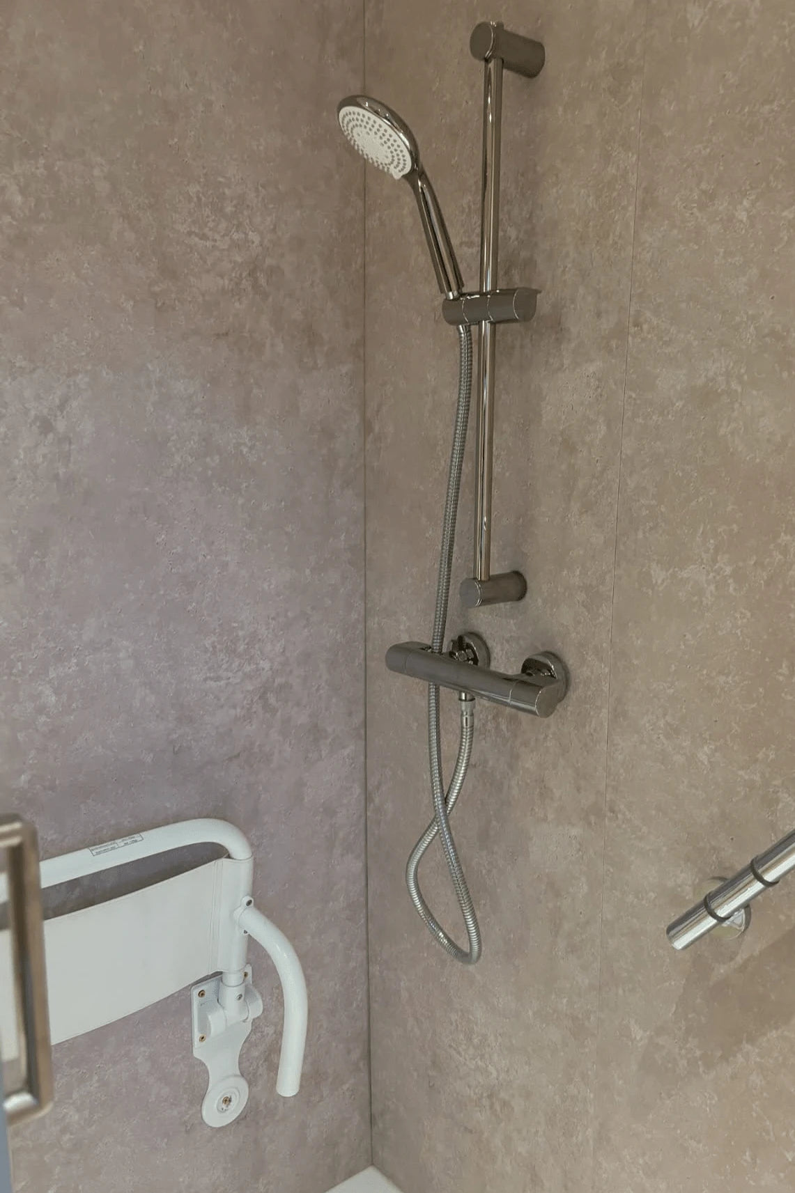 Beige Concrete Matt - 1000mm x 2400mm x 10mm - Matt - Waterproof - 1 Fire Rated