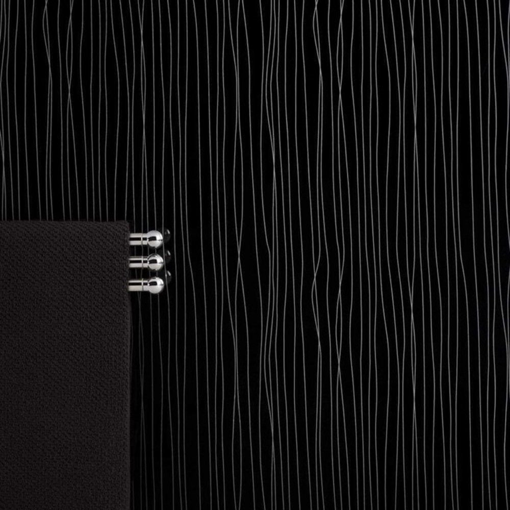 Black String - 1000mm x 2400mm x 10mm - Gloss - Waterproof - 1 Fire Rated