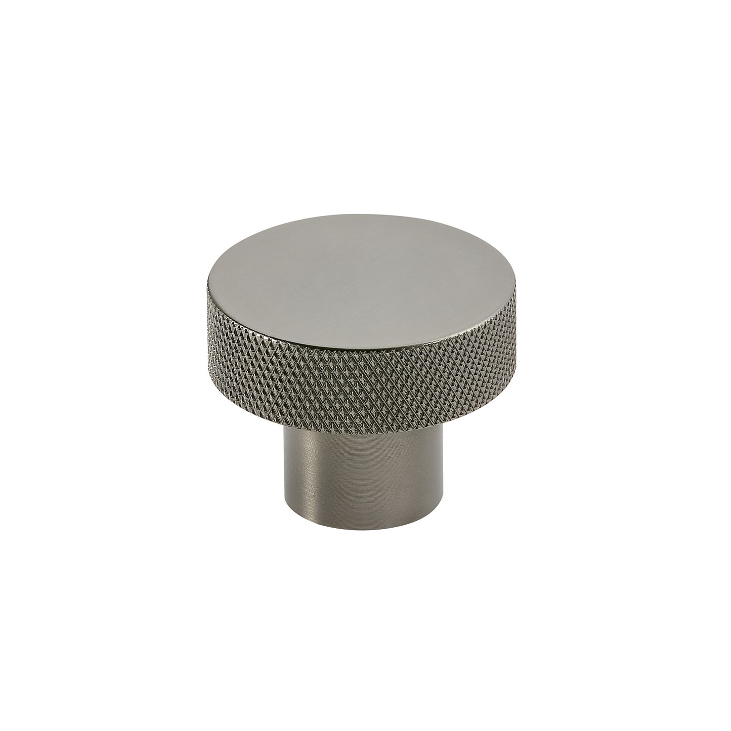 Gunmetal Knurled Round 42.5mm