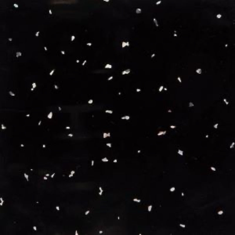 Black Sparkle - 1000mm x 2400mm x 10mm - Gloss - Waterproof - 1 Fire Rated