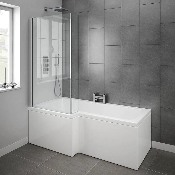 L Shaped 1700 Bathroom Package (Left Hand Bath)