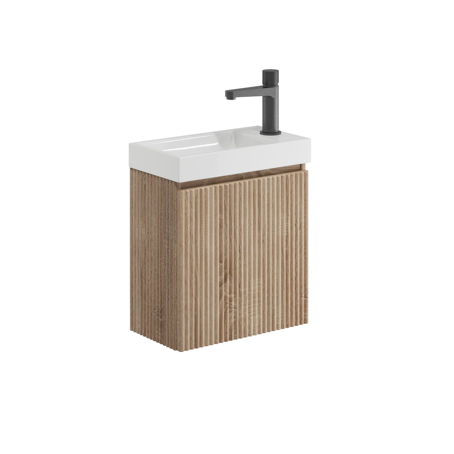 Linea Cloakroom Wall Hung Cabinet