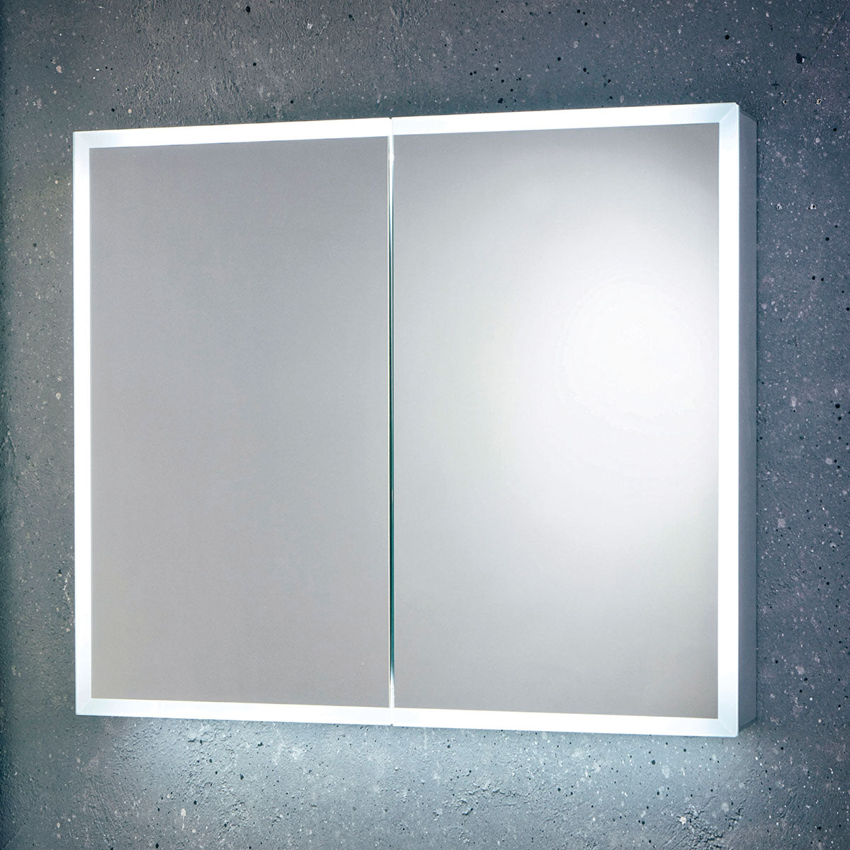 MIA LED Mirror Cabinet Double Door