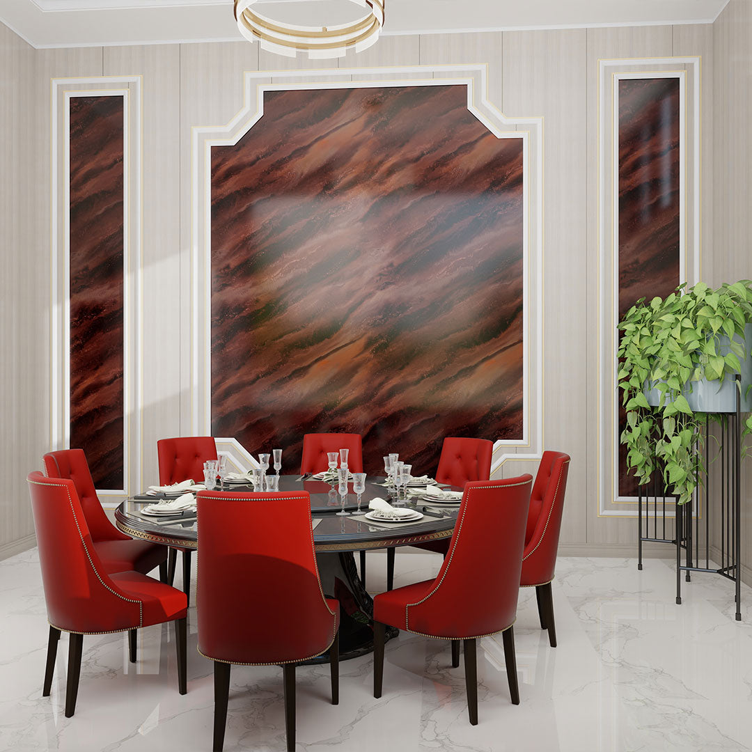 Molten Mocha - 1000mm x 2400mm x 10mm - Gloss - Waterproof - 1 Fire Rated