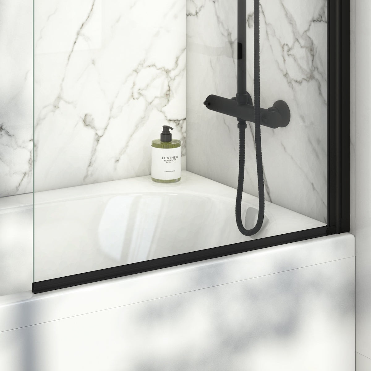 SPARE-BLACKSEAL01 Bath Screen