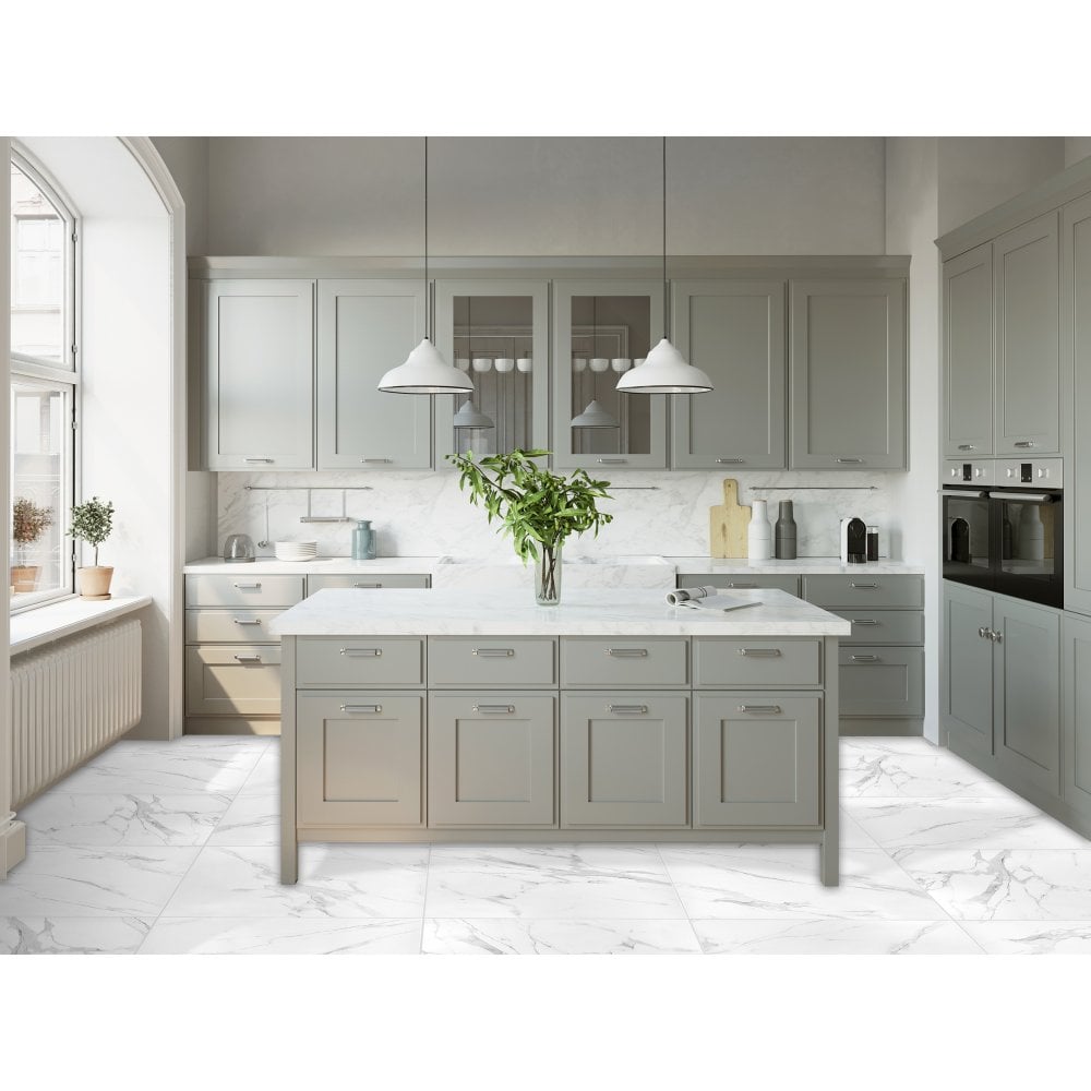 Carrara Matt - 1000mm x 2400mm x 10mm - Matt - Waterproof - 1 Fire Rated