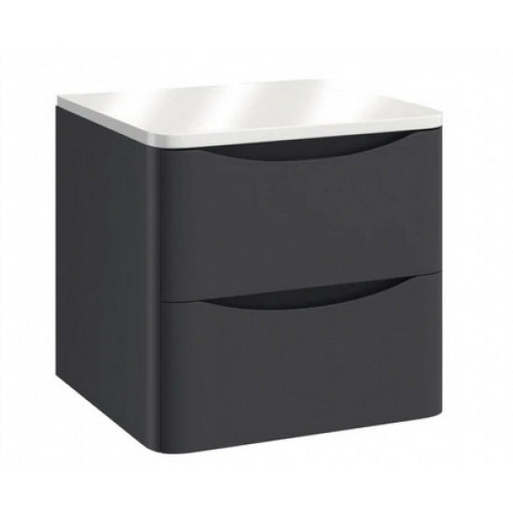Bella 600 Wall Hung Cabinet - MattGrey