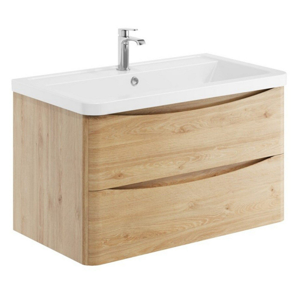 Bella 800 Wall Hung Cabinet - Davos