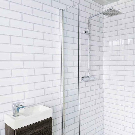London Brick Gloss - 1000mm x 2400mm x 10mm - Gloss - Waterproof - 1 Fire Rated
