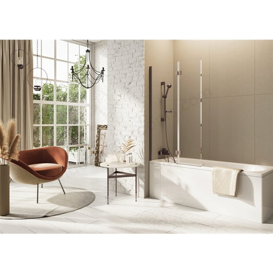 Thalia Inward Opening Bath Screen