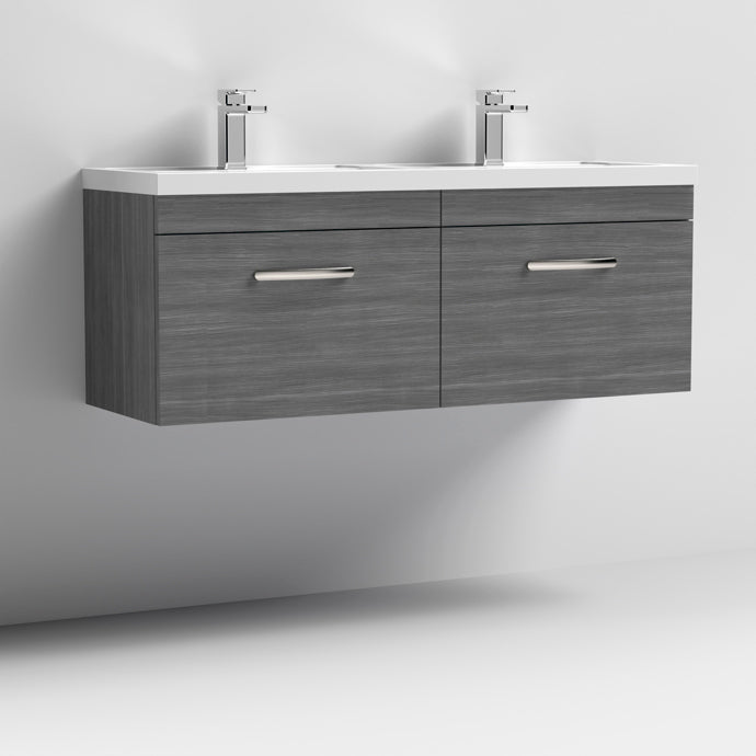 1200mm Wall Hung Cabinet With Double Basin (V1)