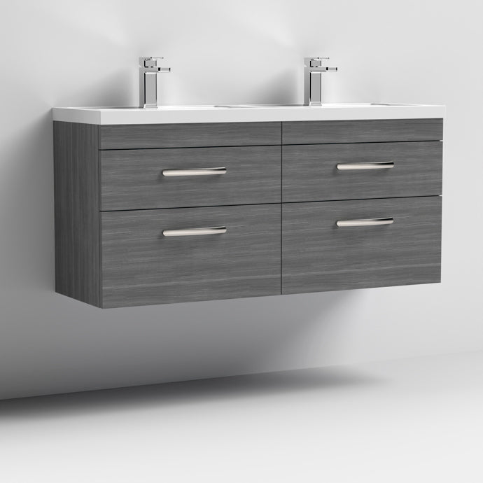 1200mm Wall Hung Cabinet With Double Basin (V2)