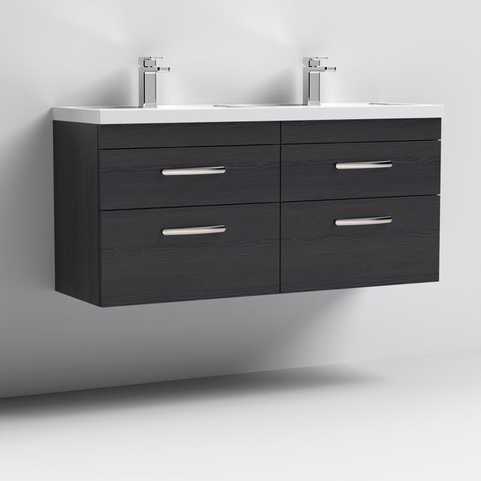 1200mm Wall Hung Cabinet With Double Basin (V2)
