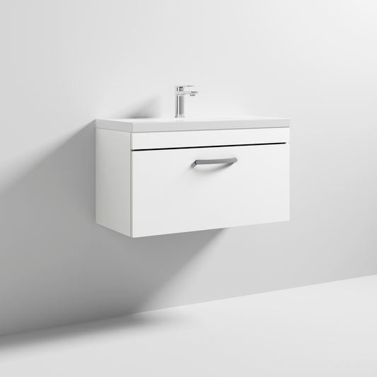 800mm Wall Hung Vanity With Basin 1 (V1)