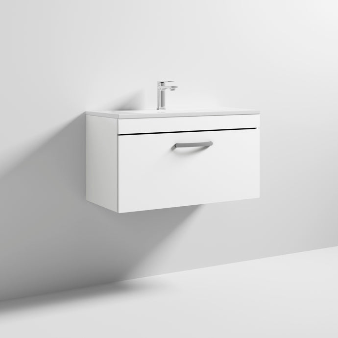 800mm Wall Hung Vanity With Basin 2 (V1)