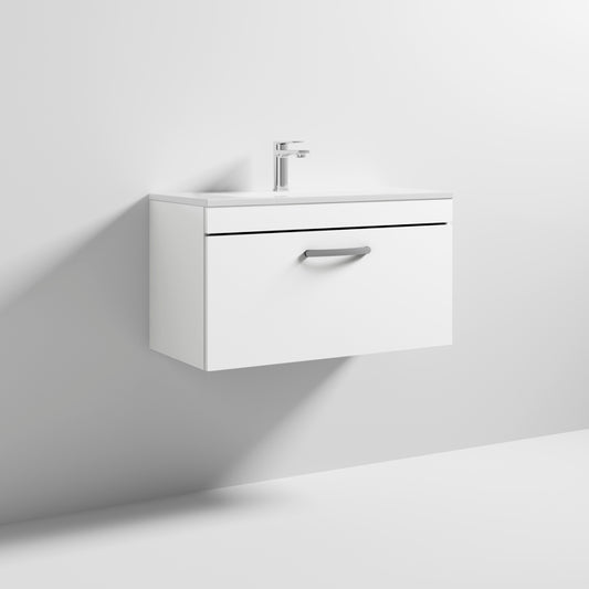 800mm Wall Hung Vanity With Basin 2 (V1)
