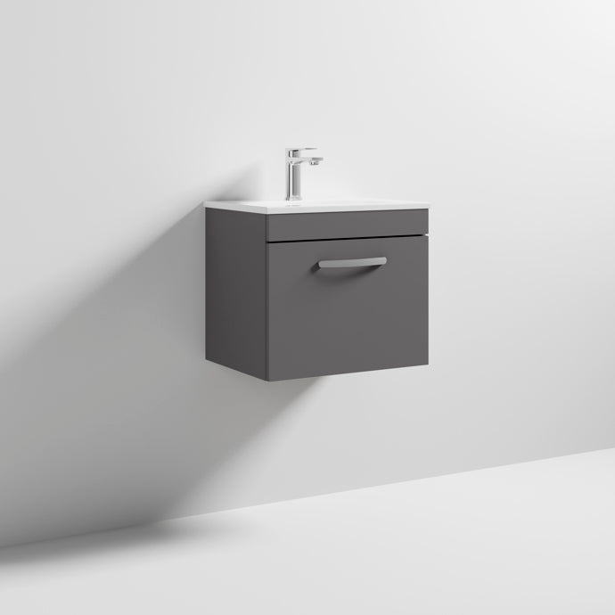 500mm Wall Hung Vanity With Basin 2 (V1)