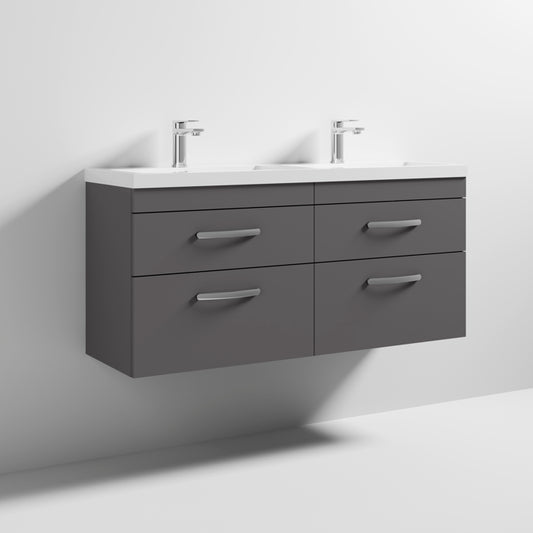 1200mm Wall Hung Cabinet With Double Basin (V2)