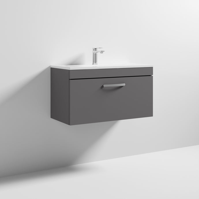 800mm Wall Hung Vanity With Basin 2 (V1)
