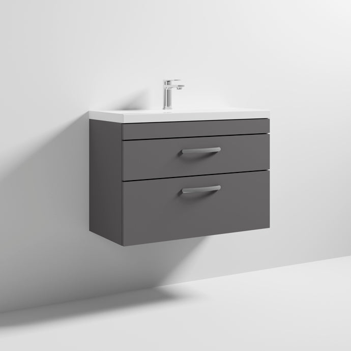 800mm Wall Hung Vanity With Basin 1 (V2)