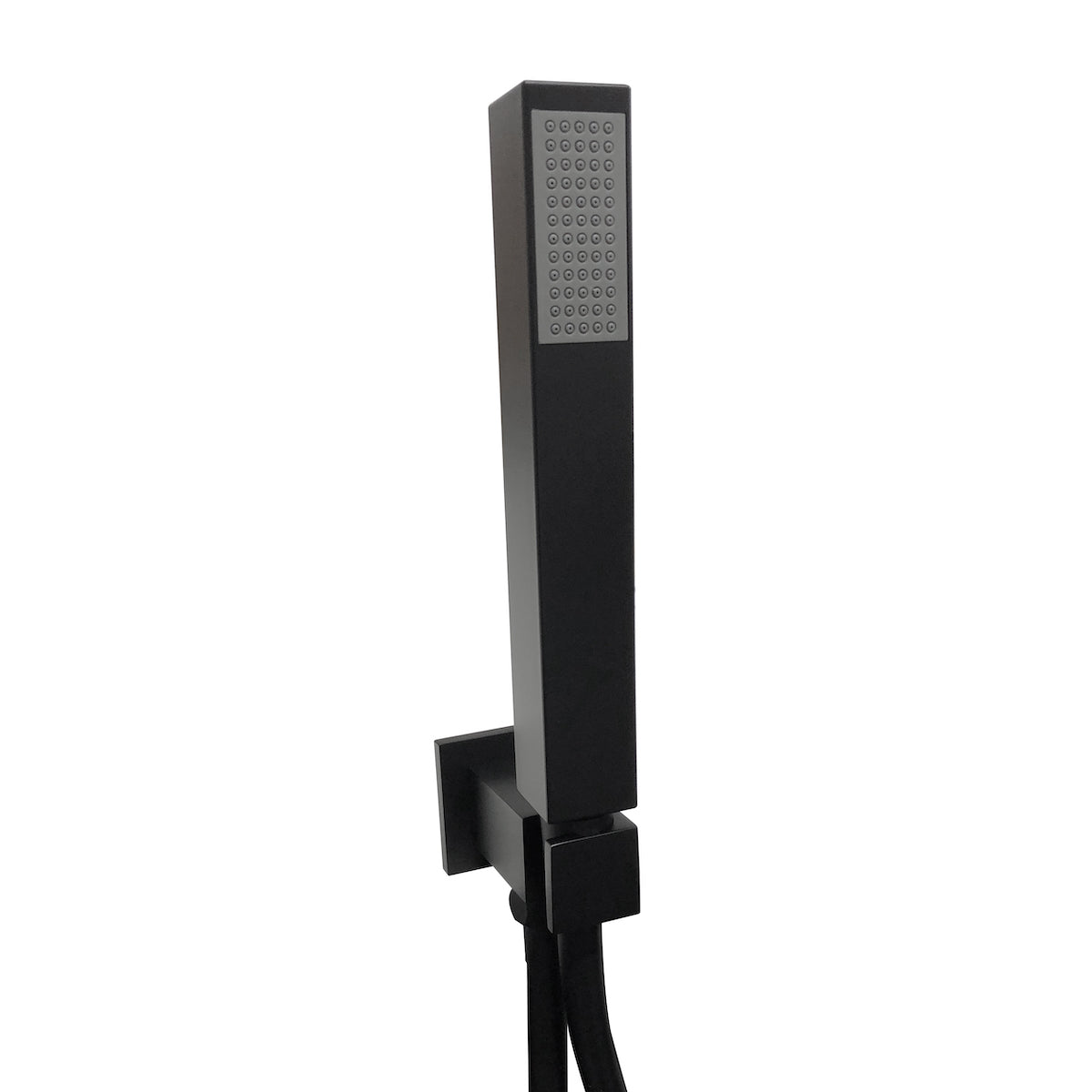 Square Shower Outlet, Hose & Head