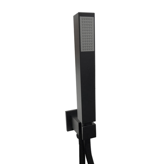 Square Shower Outlet, Hose & Head