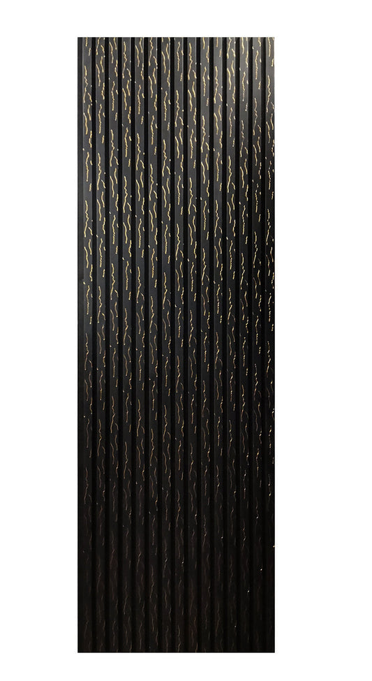Black Gold Vein  Oak Acoustic Panel