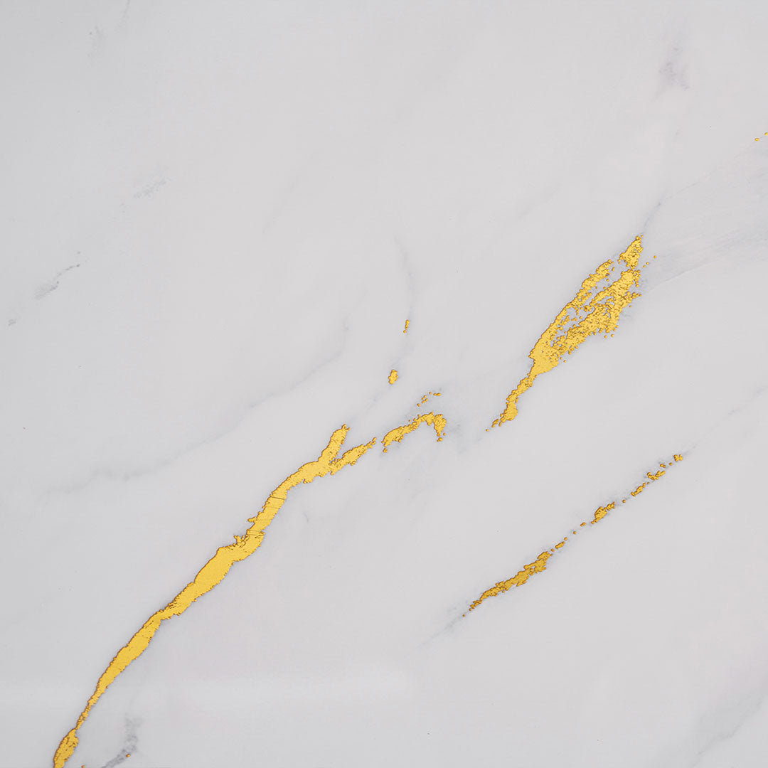Carrara Marble Gold - 250mm x 2700mm x 8mm - Gloss - Waterproof - Wall and ceiling