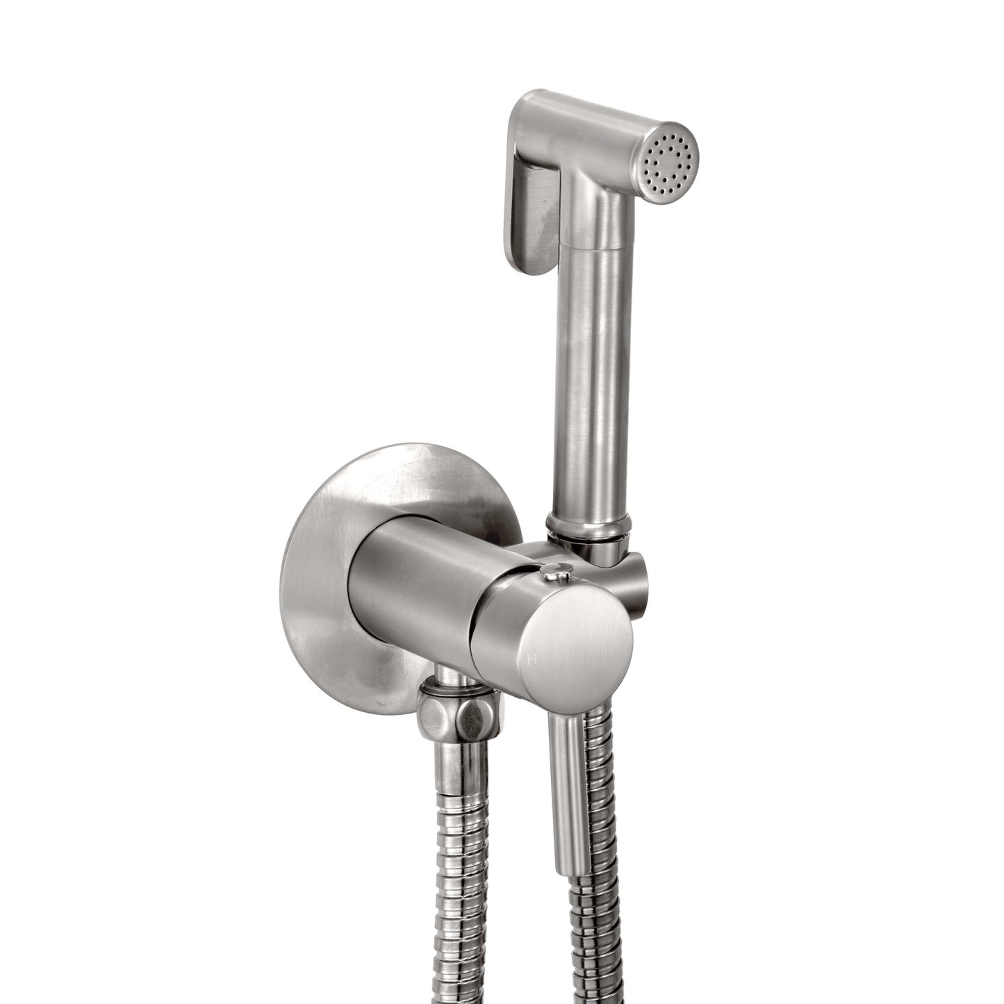 Douche Handset, Flexi, Holder and Outlet Elbow Manual Mixer