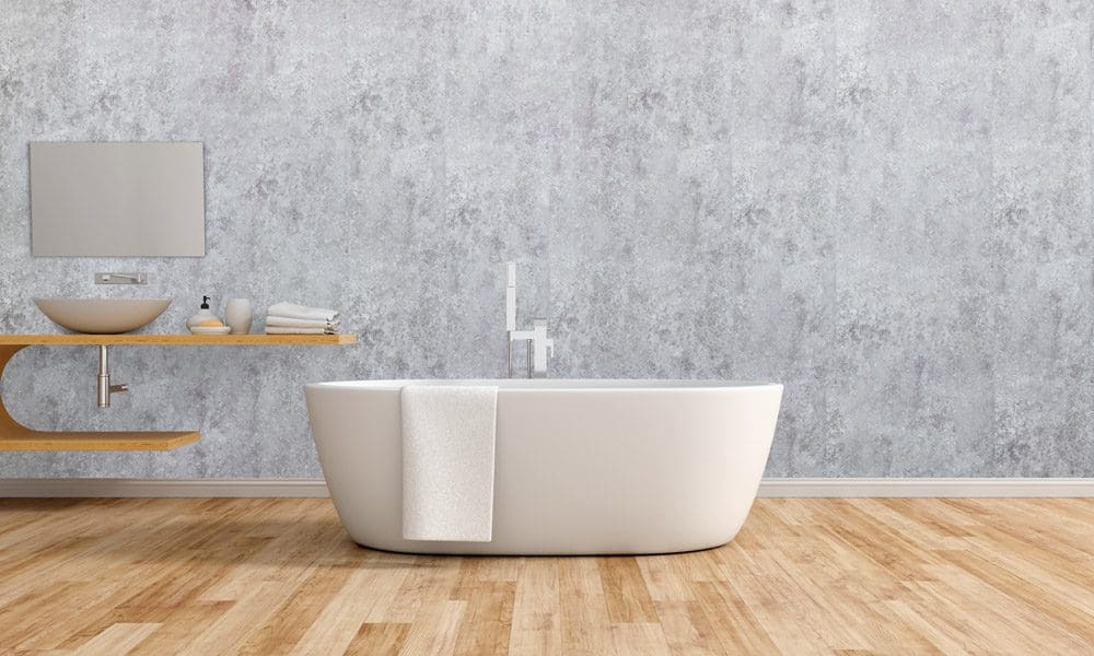 Concrete Black - 1000mm x 2400mm x 10mm - Matt - Waterproof - 1 Fire Rated
