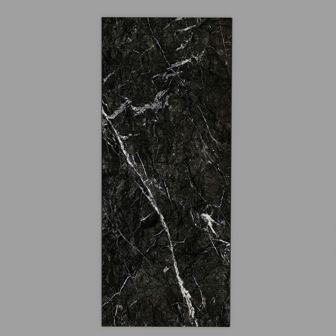 Graphite Marble - 1000mm x 2400mm x 10mm - Gloss - Waterproof - 1 Fire Rated