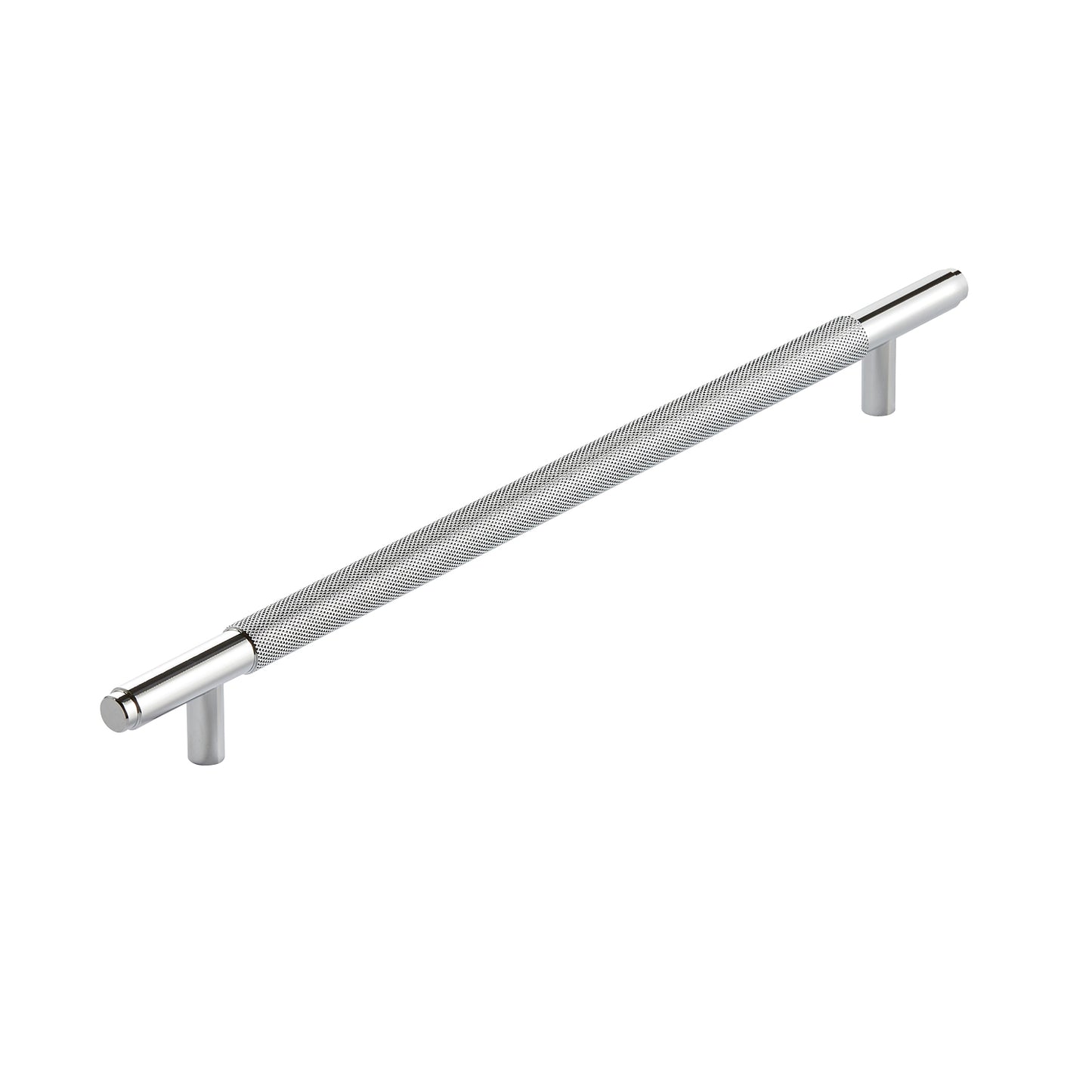 Chrome Knurled 400mm Handle