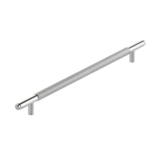 Chrome Knurled 400mm Handle