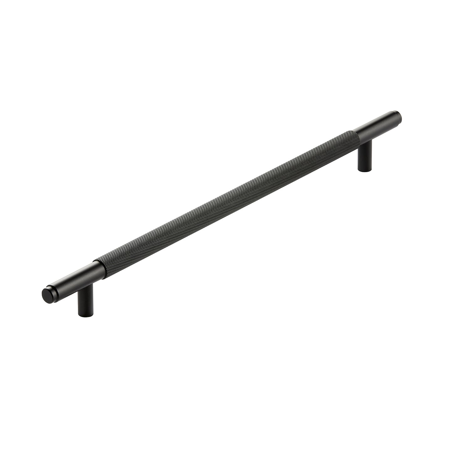 Matte Black Knurled 400mm Handle
