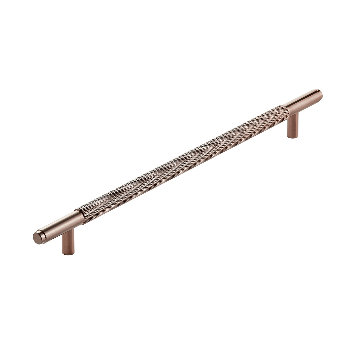 Brushed Bronze Knurled 400mm Handle