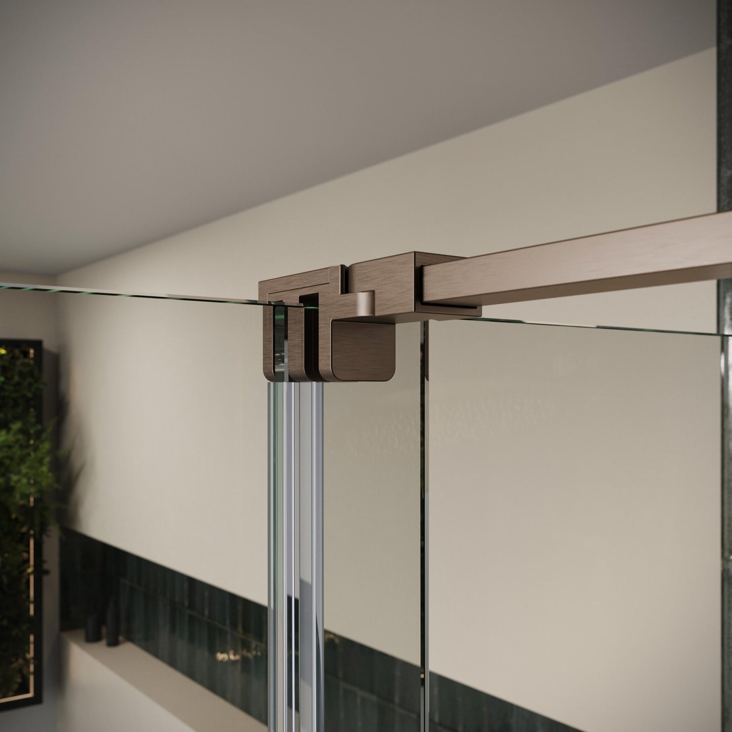 Door Profile and Accessories Bronze