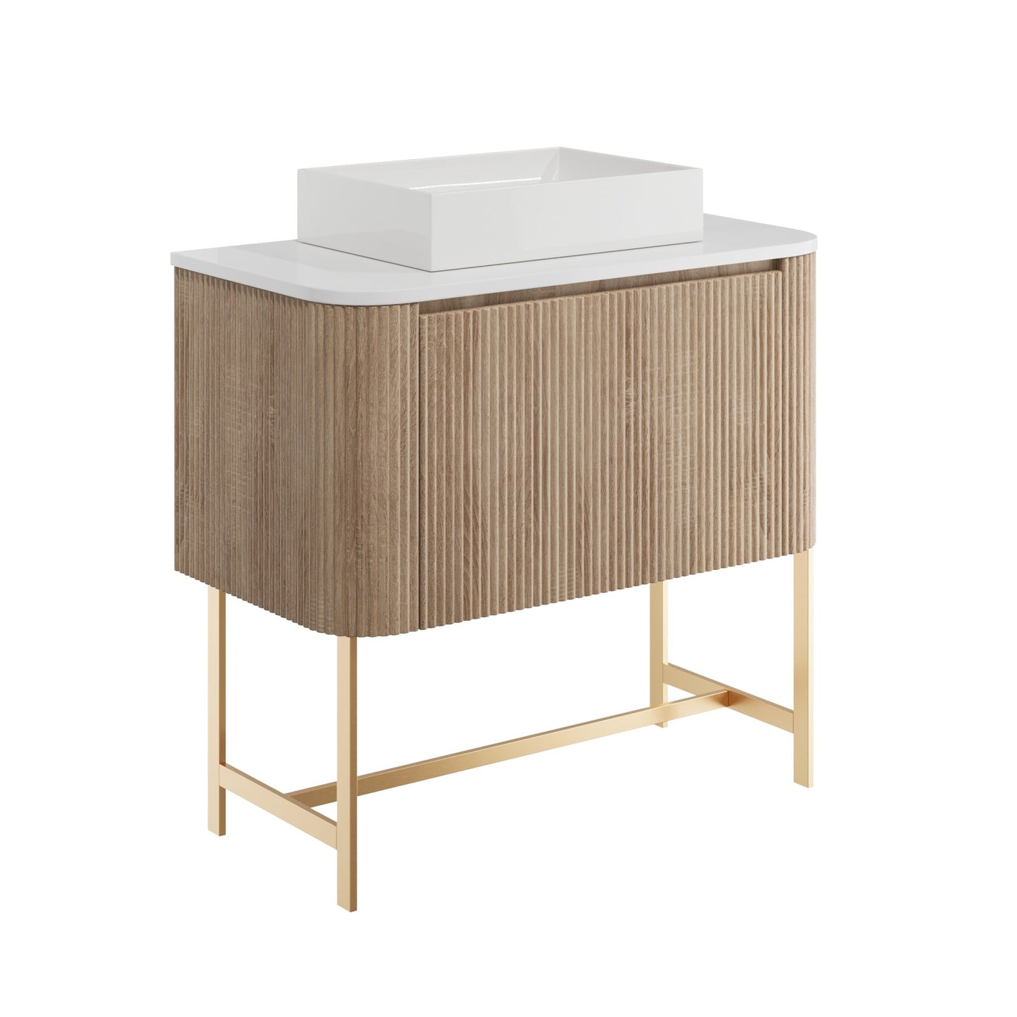 LINEA CURVE  900 C0UNTERTOP BASIN