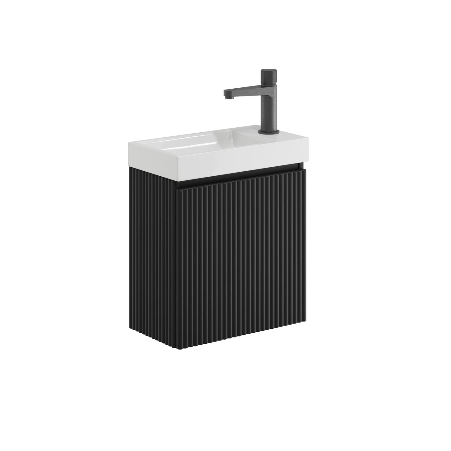 Linea Cloakroom Wall Hung Cabinet