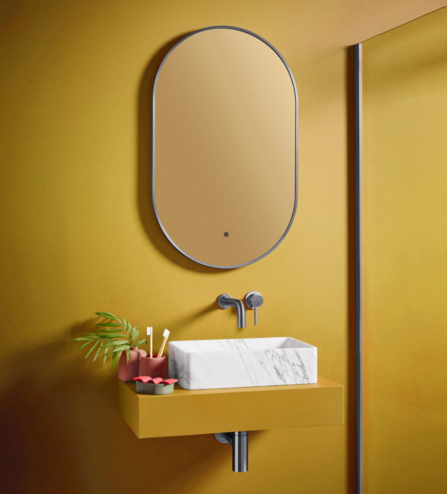 Aubrey LED Mirror