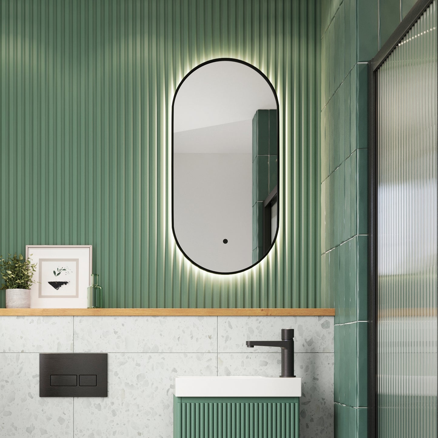 Aubrey Slim LED Mirror