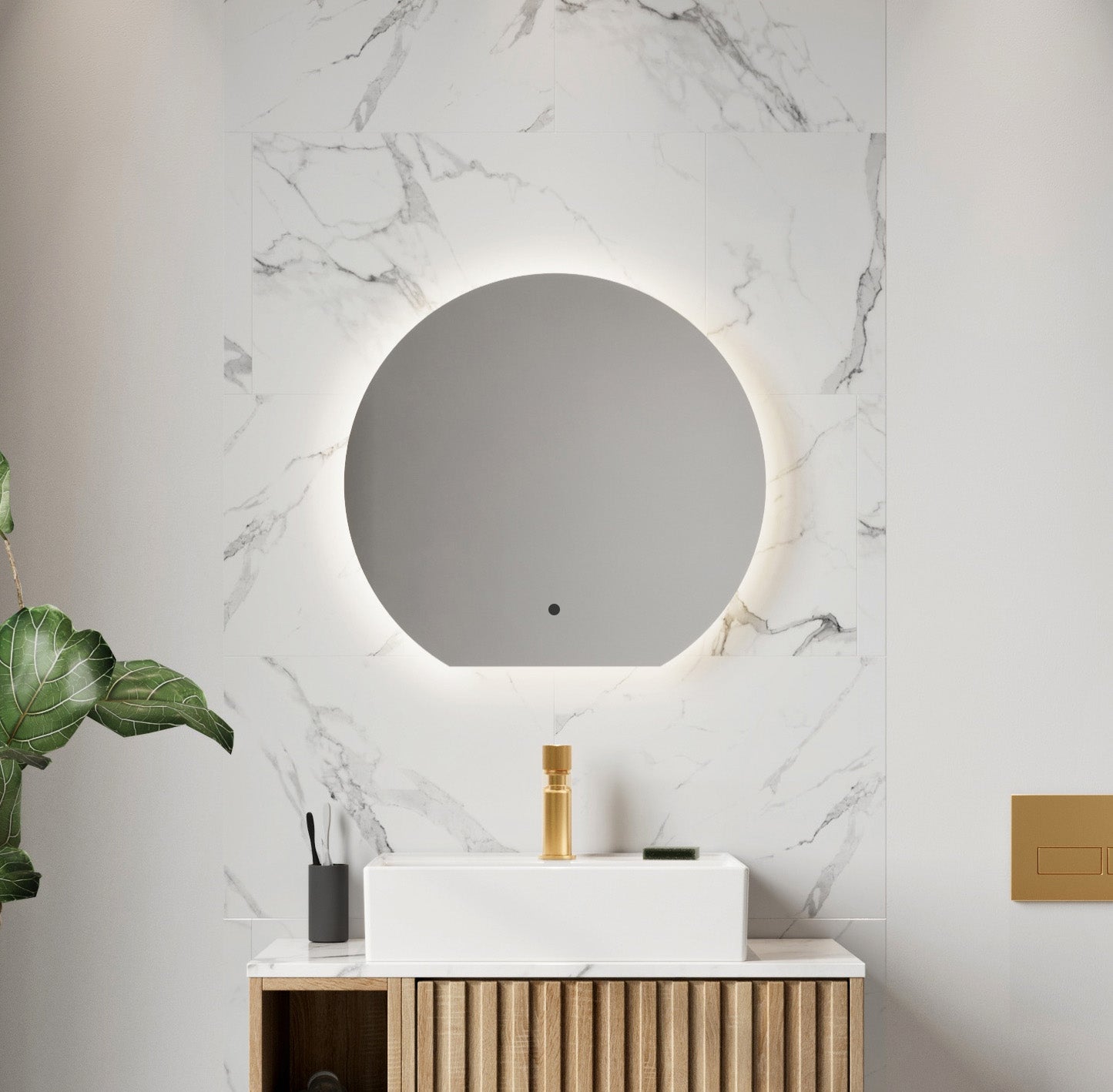 Backlit  Mirror