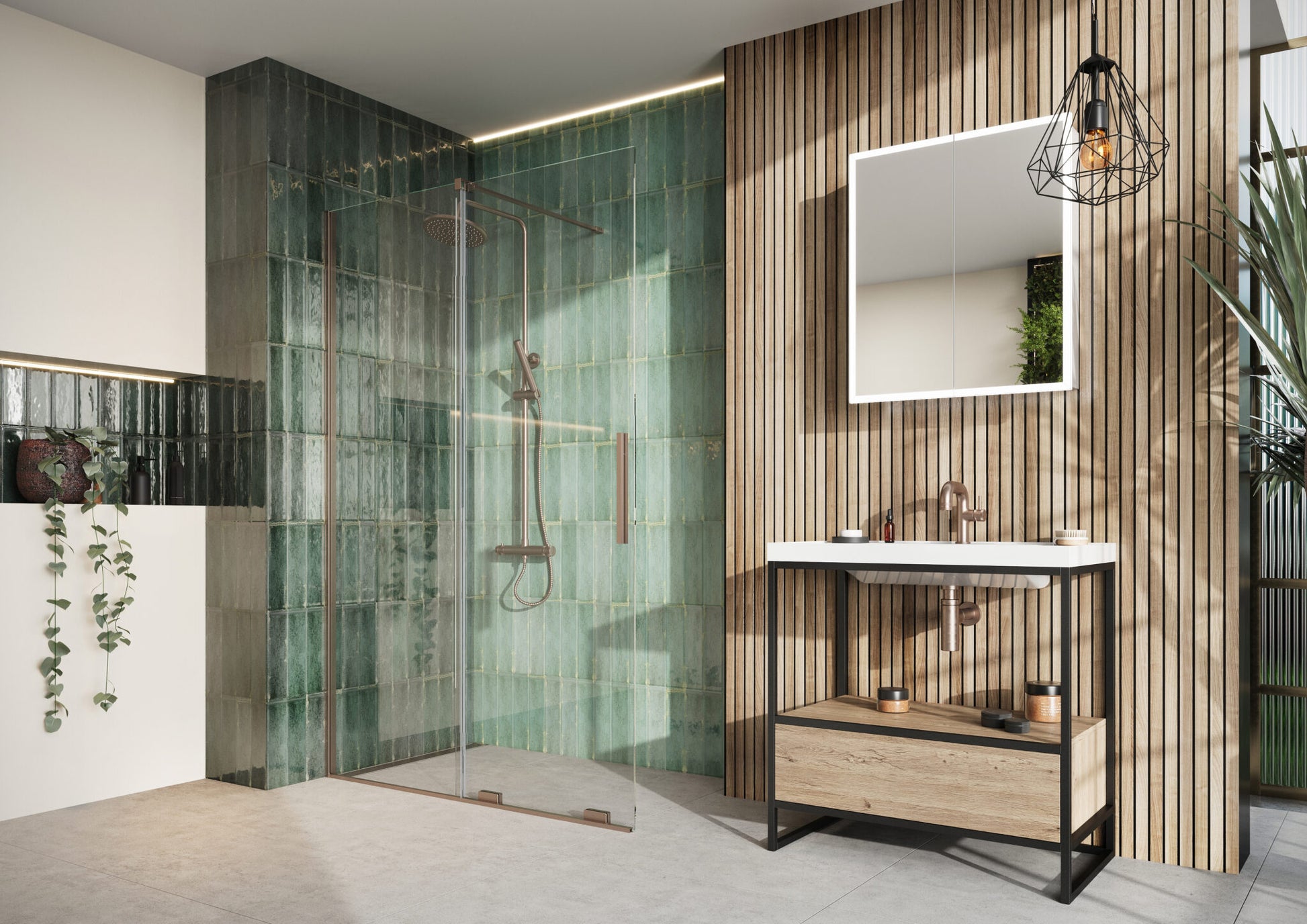 Momentum Sliding Door - Clear Glass