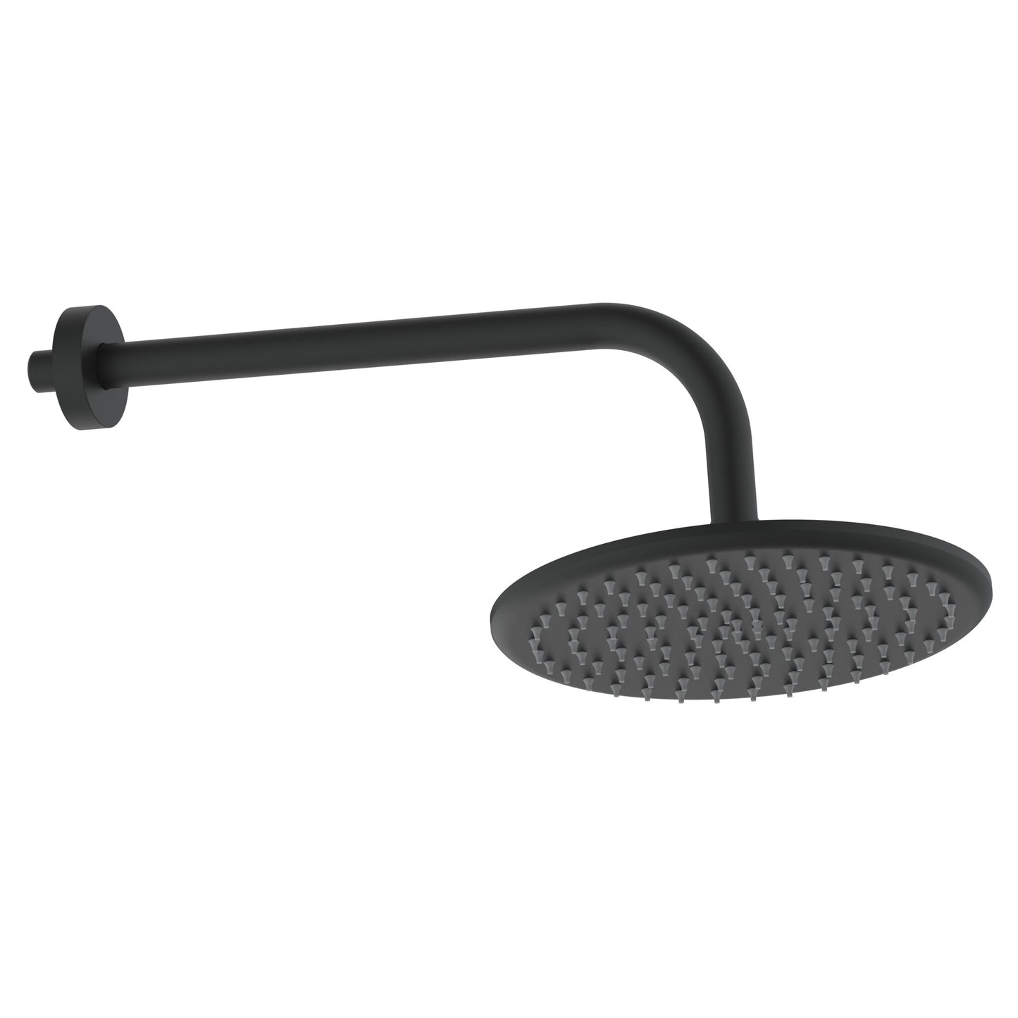 Round Shower Head & Bar