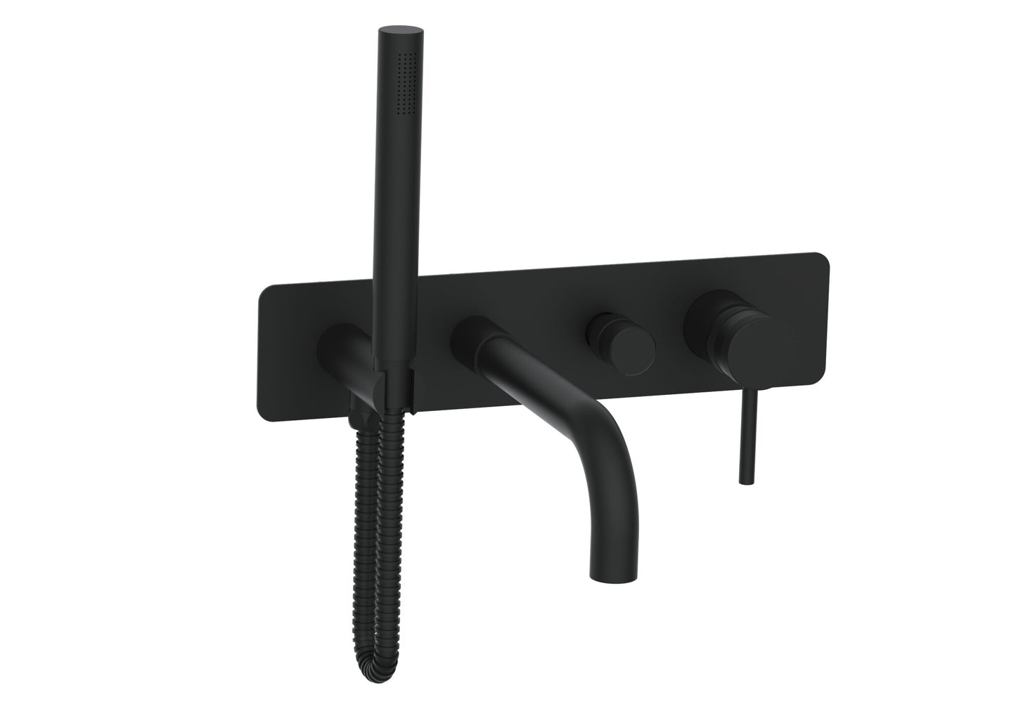 Wall Mounted Bath Shower Mixer & Handset