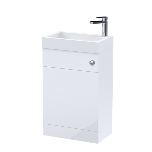 2 In 1 Wall Cabinet And Vanity Unit With Basin