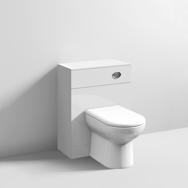 Wc Unit (Pan & Cistern Not Included) White Gloss