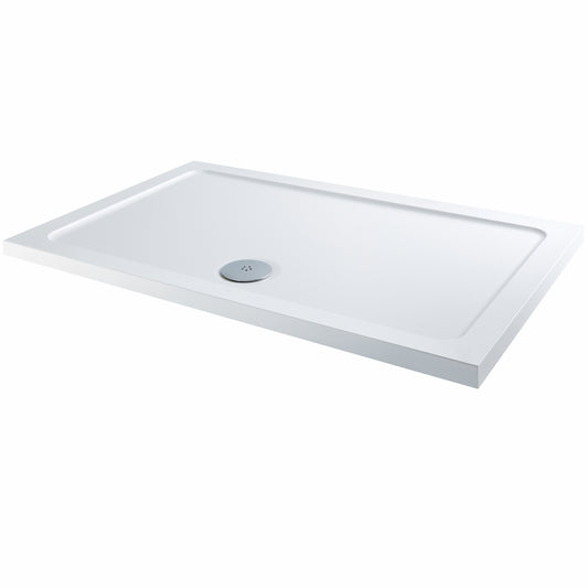 Eco-Stone Rectangle Shower Tray