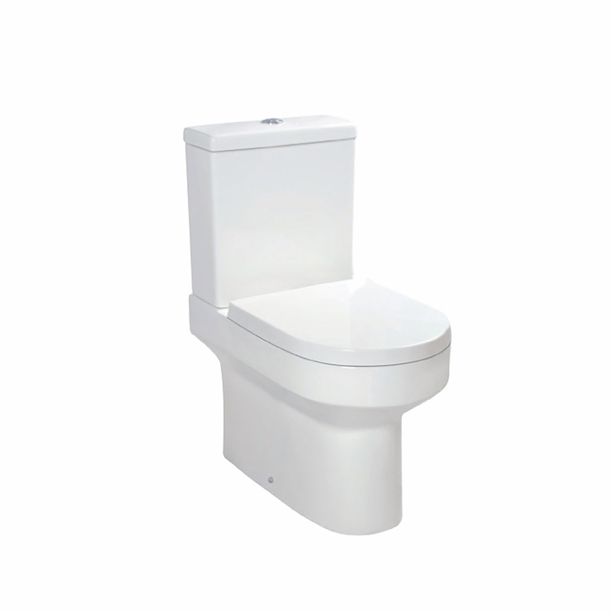 SPA RIMLESS CLOSED BACK PAN INCLUDING WRAP OVER SEAT & CISTERN