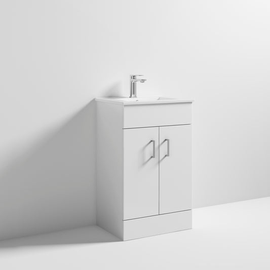 Floor Standing Cabinet & Minimalist Basin