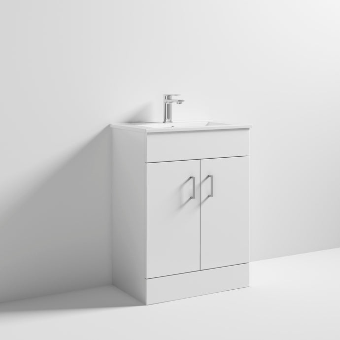 Floor Standing Cabinet & Minimalist Basin